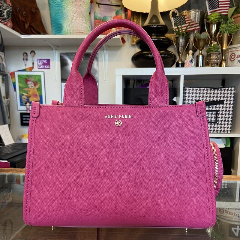 Fusch Purse W/coin Purse