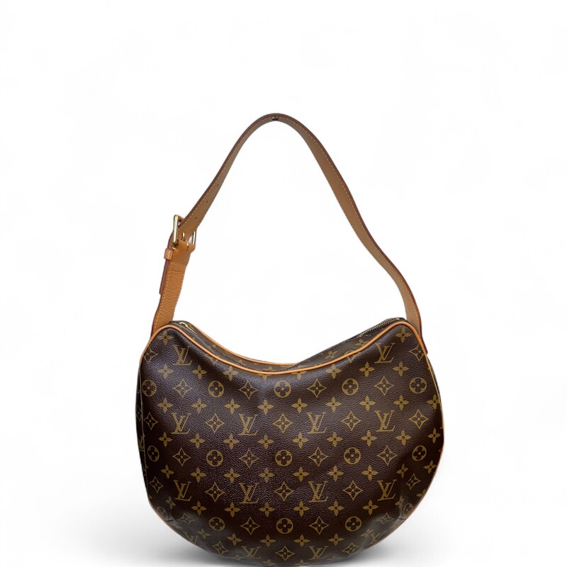 Louis Vuitton Croissant Monogram Hobo Bag

Date Code: VI0053

Dimensions:13 W x 11H x 3.5 D inches

In excellent condition. Faint scratches on the hardware.

Does nor come with the original dust bag or box.