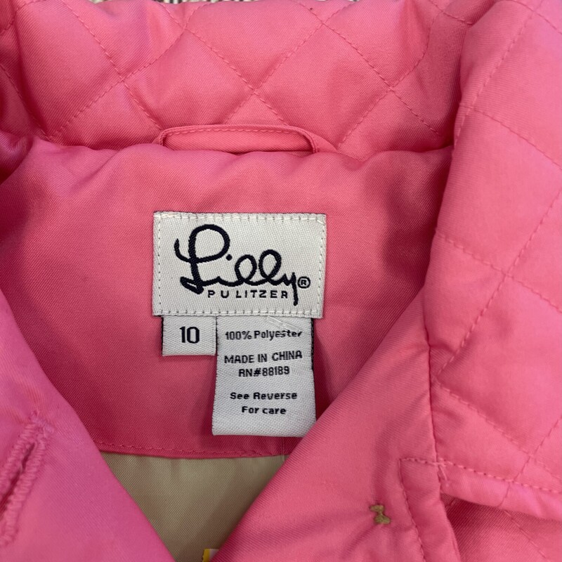 Lilly P Coat, Pink, Size: 10