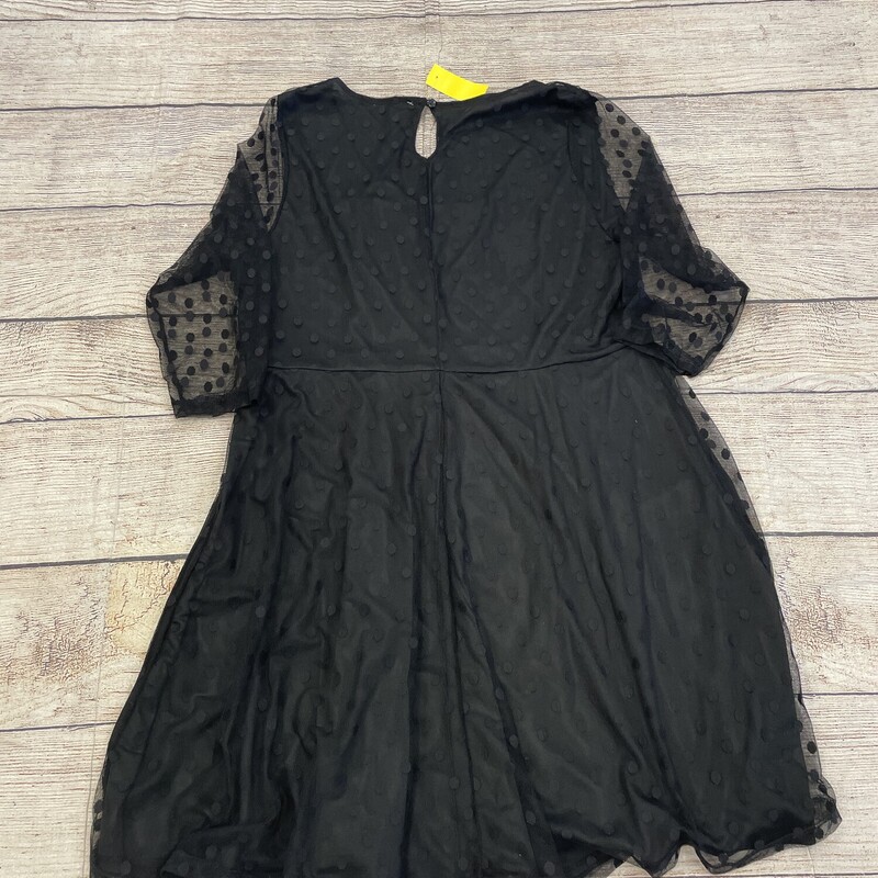 Dress, Black, Size: 1x