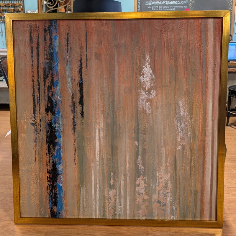 Original Abstract, Brush, Framed
52 x 52