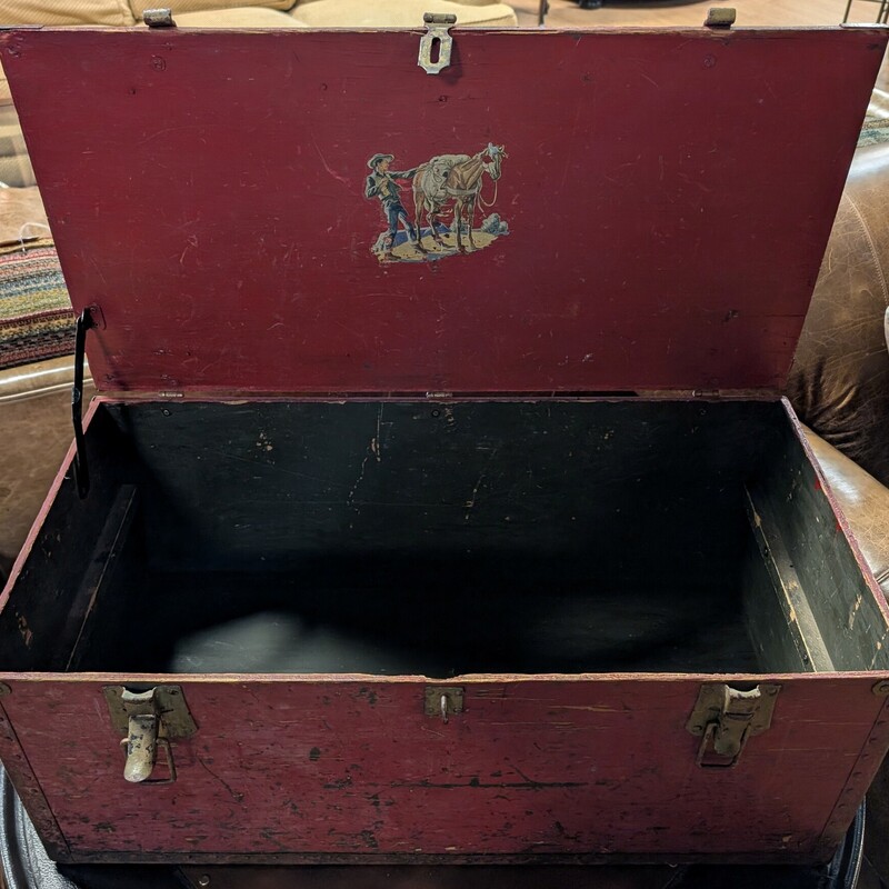 Vintage Western Tack Box