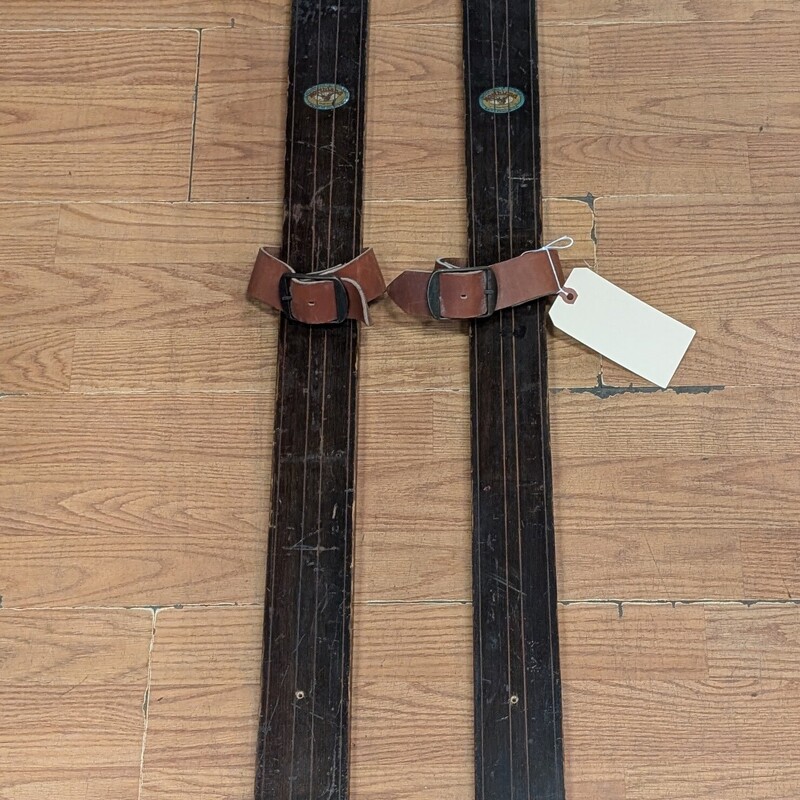 Antique Wood Ski Pair, St Paul, Minn
71h