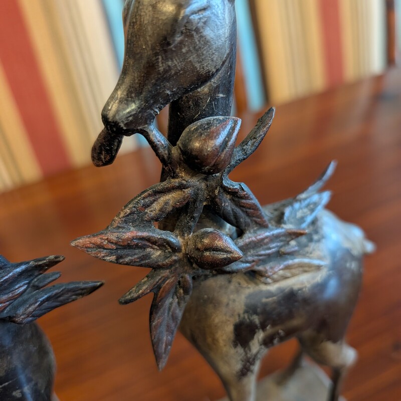 Antique Reindeer - Japan, Incense, Censer 2
Set of 2
4w x 3d x 13h