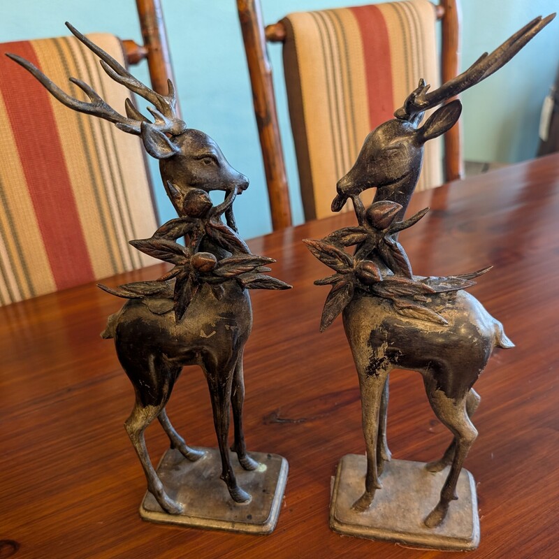 Antique Reindeer - Japan, Incense, Censer 2
Set of 2
4w x 3d x 13h