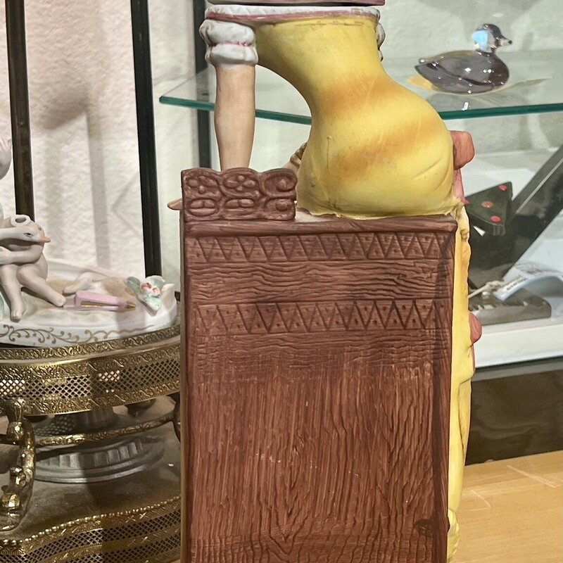 Antique Porcelain Decanter Cyrus Noble Mine,
Size: 14 Tall