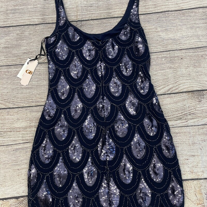 New GB Dress, Navy, Size: Small