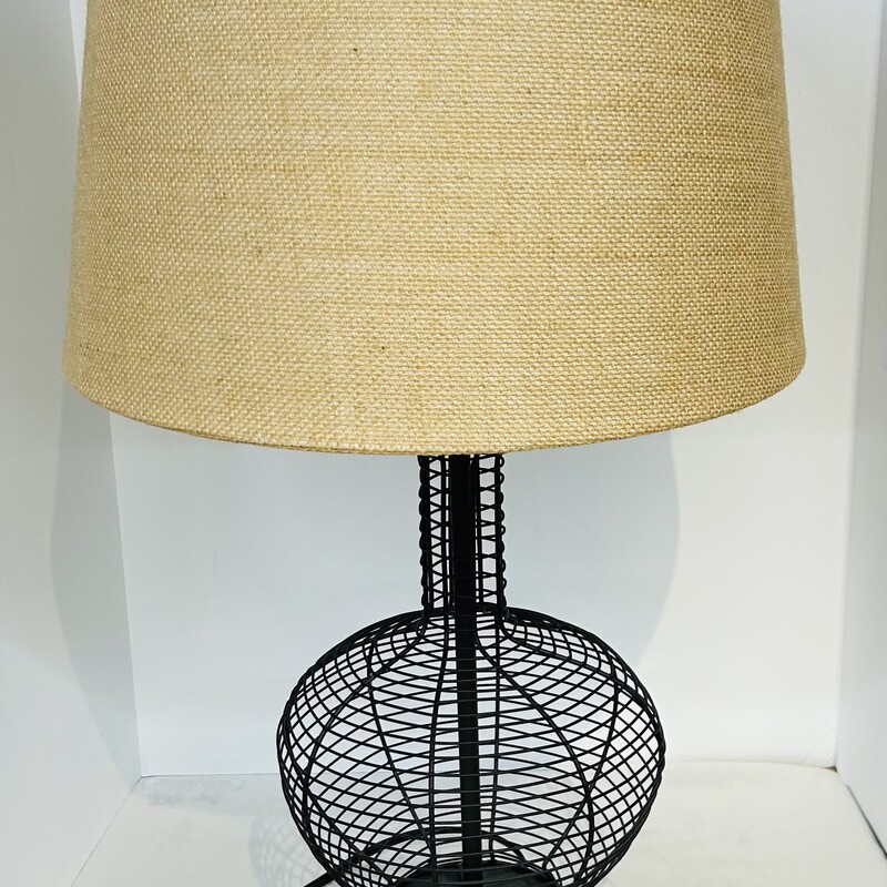Open Metal Wire Lamp