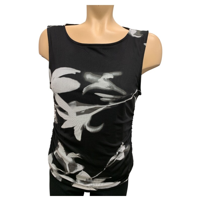 Calvin Klein, Blk/wht, Size: M