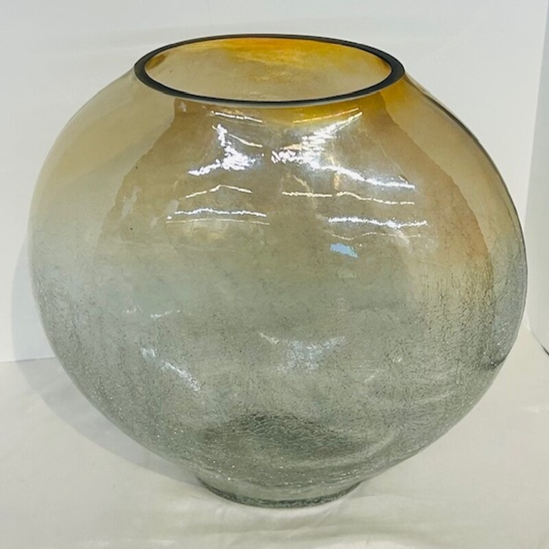 Crackled Round Sparkly