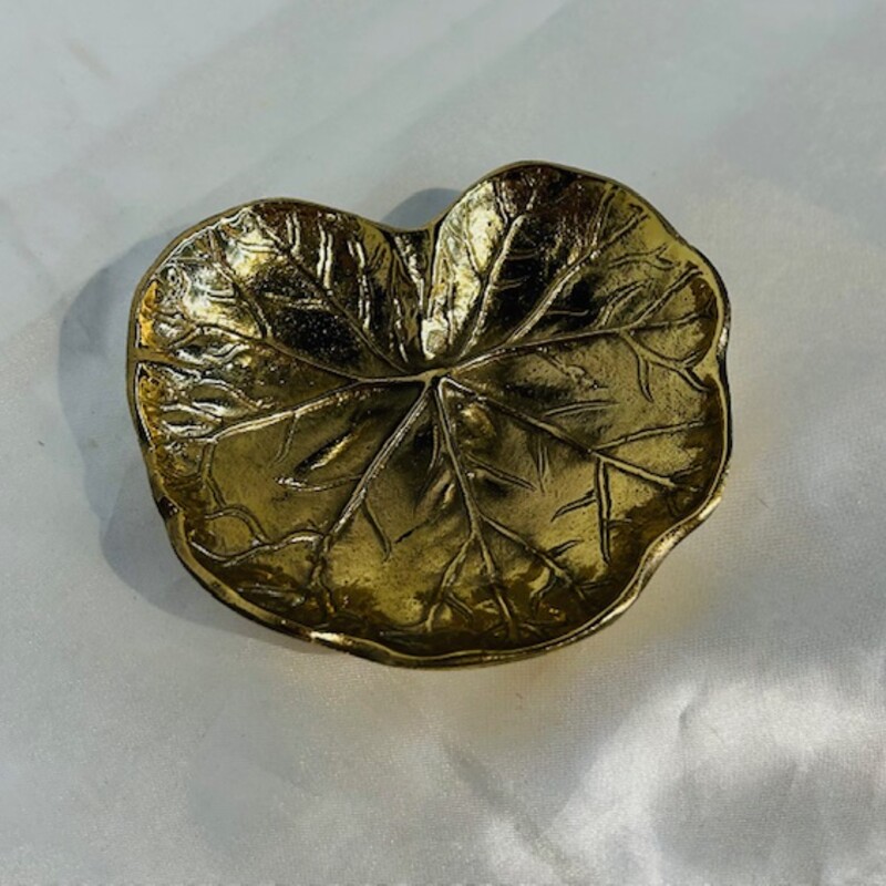 BrassGeranium TrinketDish