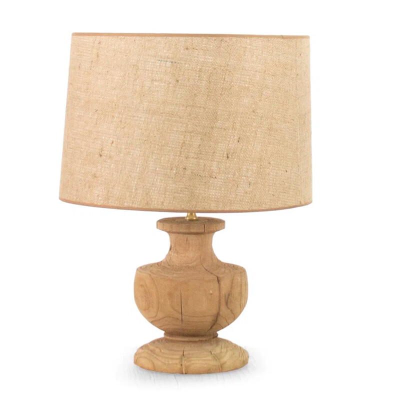 Hudson Solid Wood Base Lamp
Brown Tan Size: 15.5 x 20H
Retails: $447+