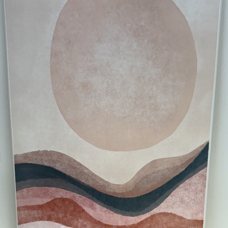 Desert Canyon Abstract
Pink White Green
Size: 13x19H