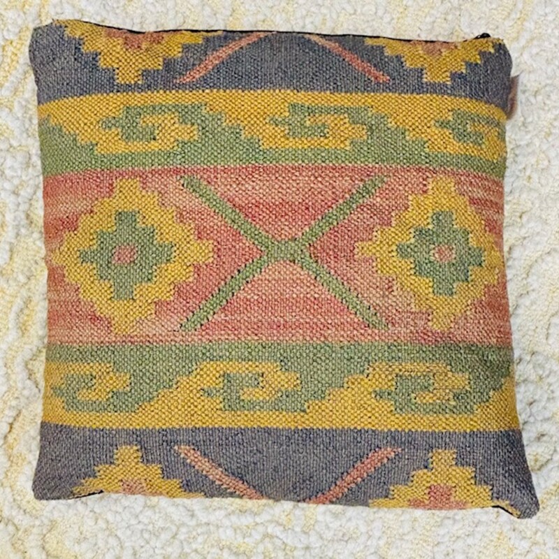 Devine Kilim Wool Pillow