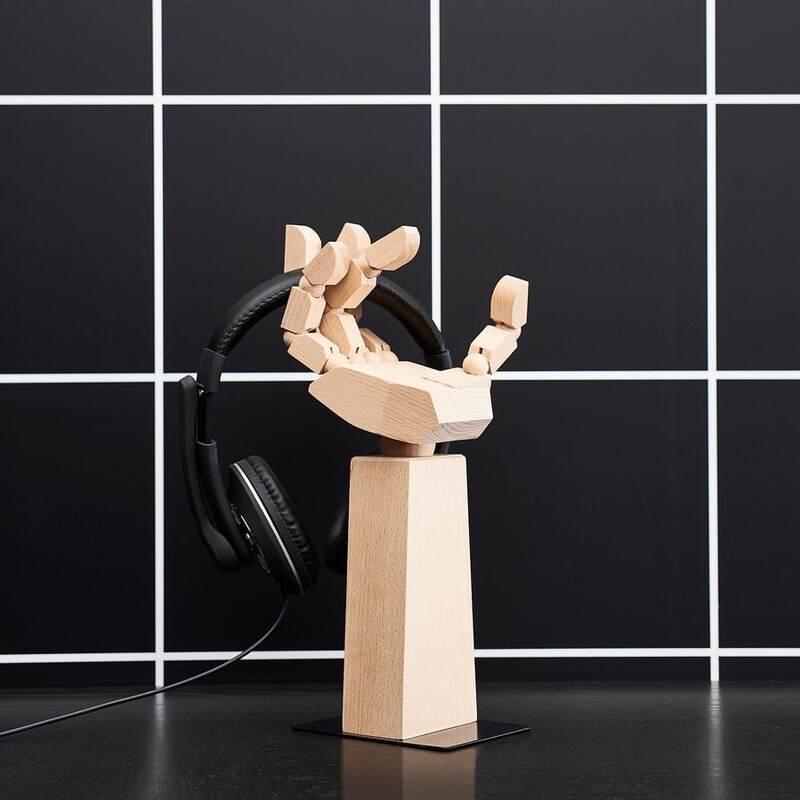 Wooden Hand Sculpture