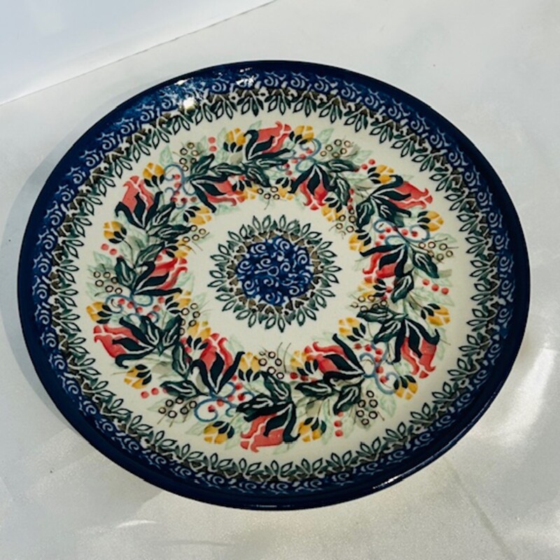 PolishPottery WreathPlate