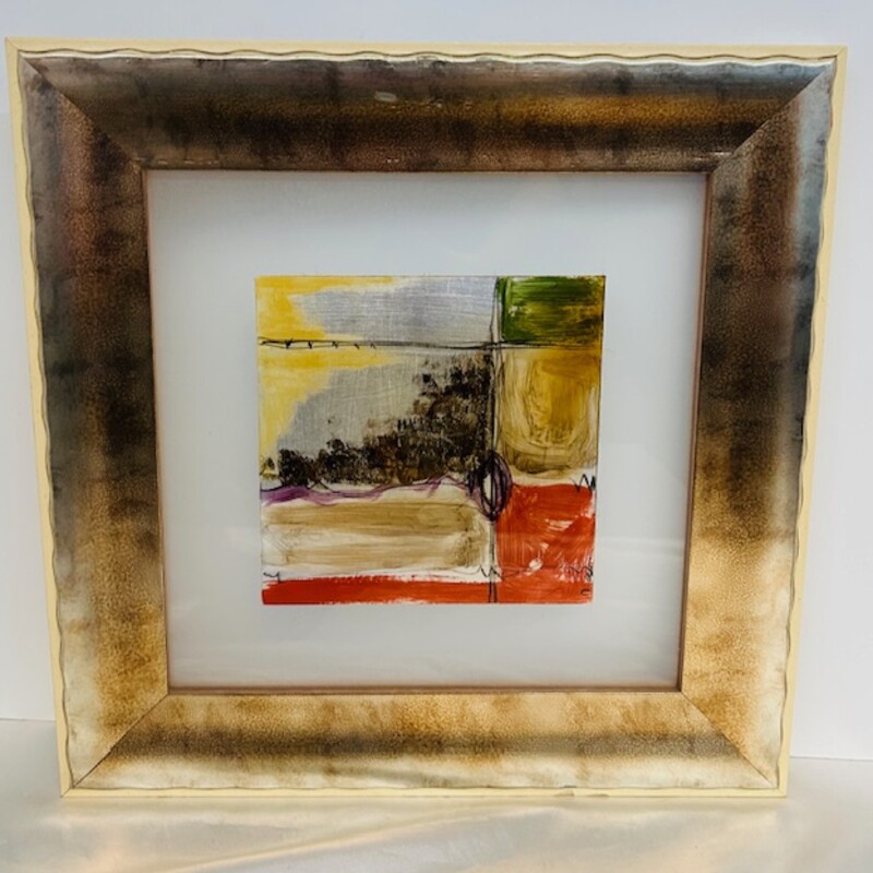 Abstract Modern In Glass