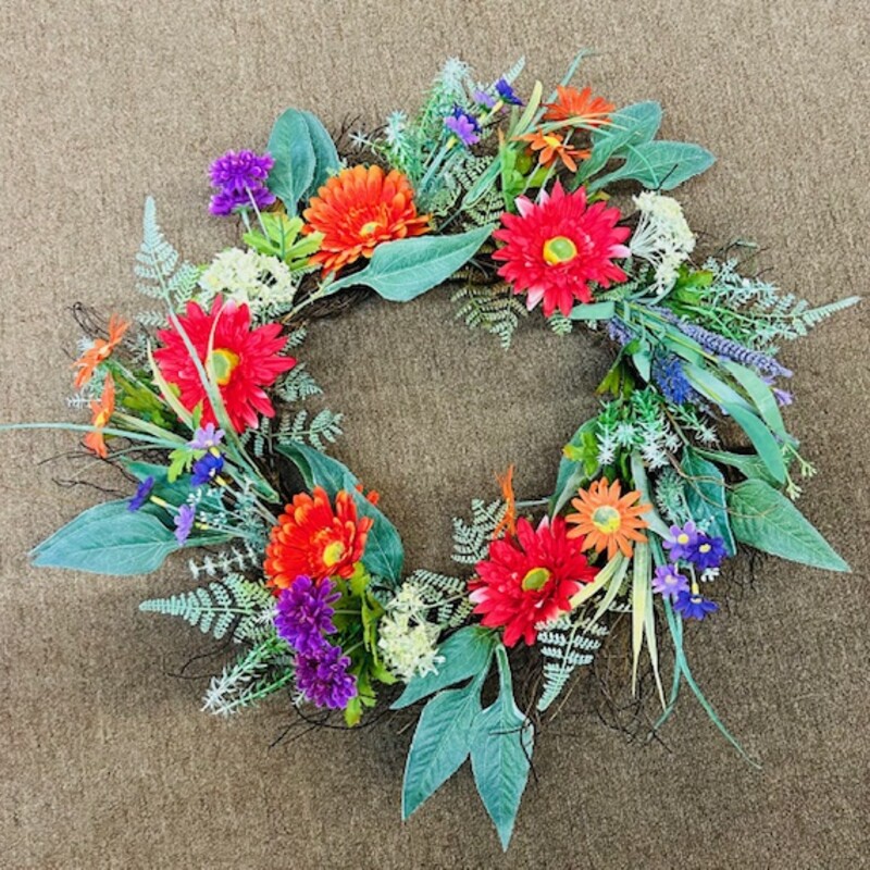 Floral Twig Wreath
