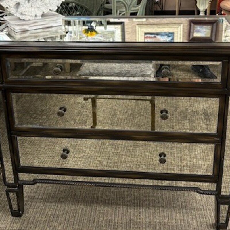 Arhaus Mirrored Chest