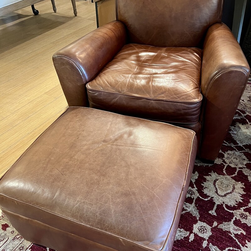Chair Ottoman PotteryBarn