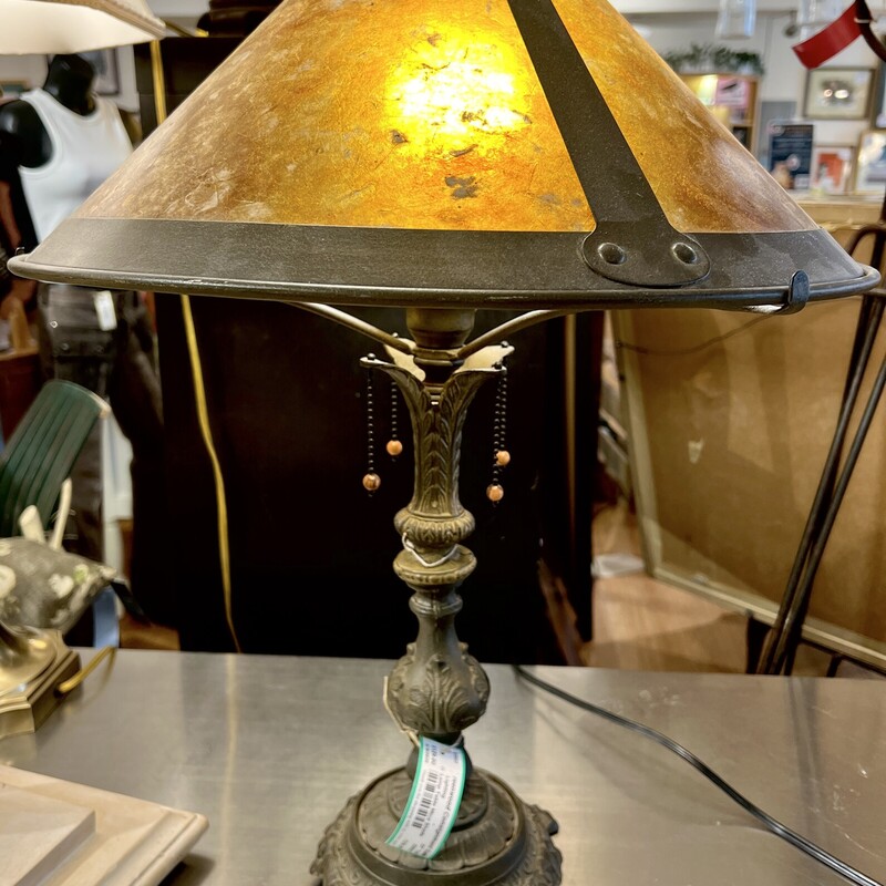 Lamp Table Mica Shade