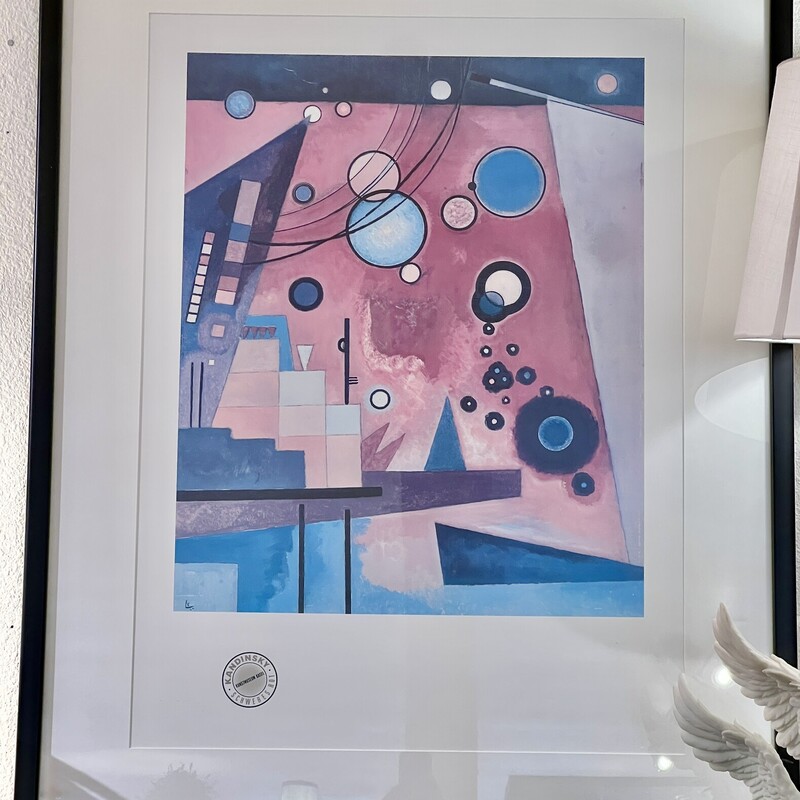 Print Kandinsky Heavy Red