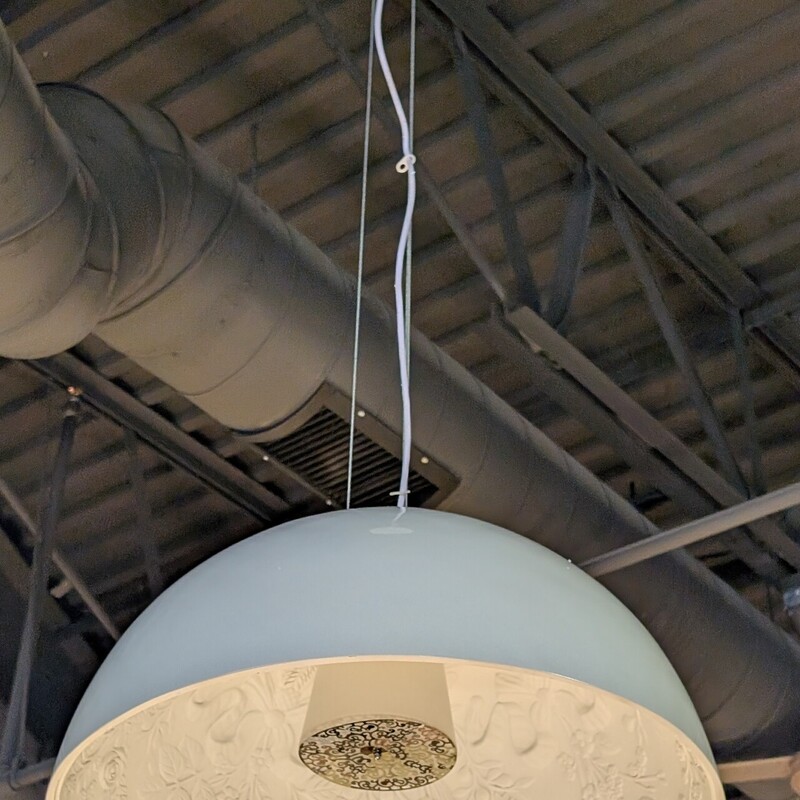 Flos Skygarden Dome Chandelier, White, NEW
24w x 11h