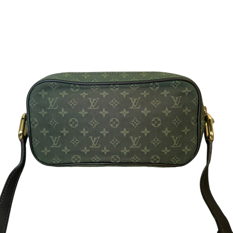 Louis Vuitton Mini Lin Juliette Crossbody Bag<br />
<br />
Date Code:TH0053<br />
<br />
Dimensions: 8 L x 4 H inches<br />
<br />
In good condition. Some discoloration throughout the bag.<br />
<br />
Does not come with the original dust bag or box