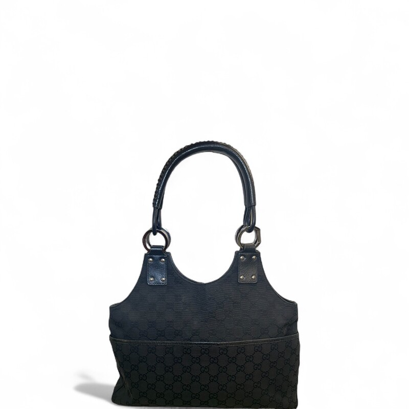 Gucci Black GG Shoulder