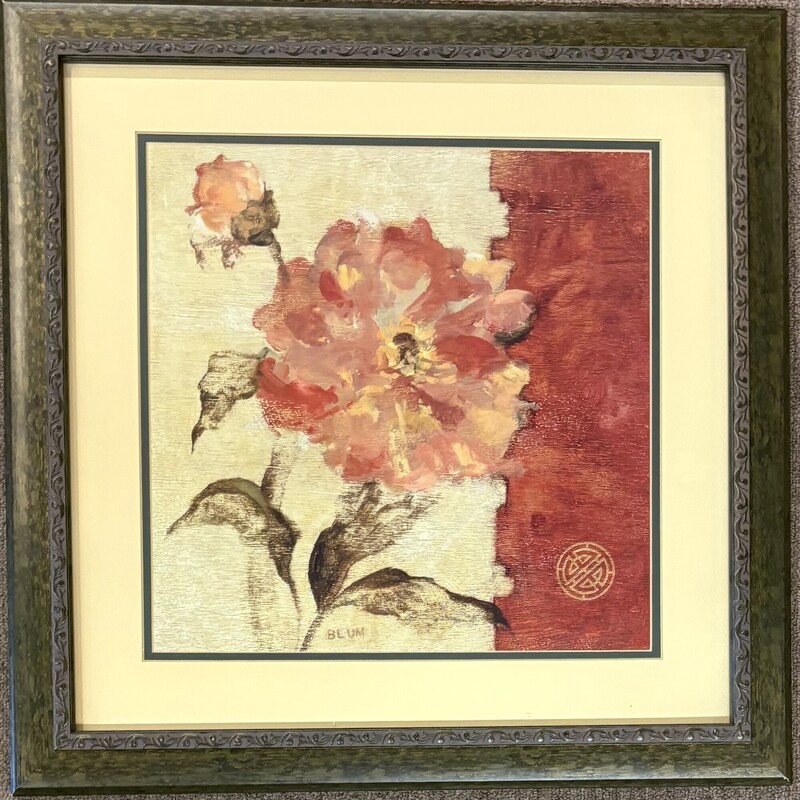Blum Chinoiserie Rose Art