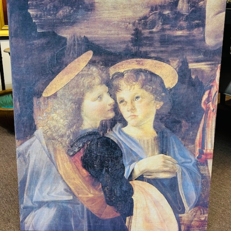 Baptism Of Christ On Canv