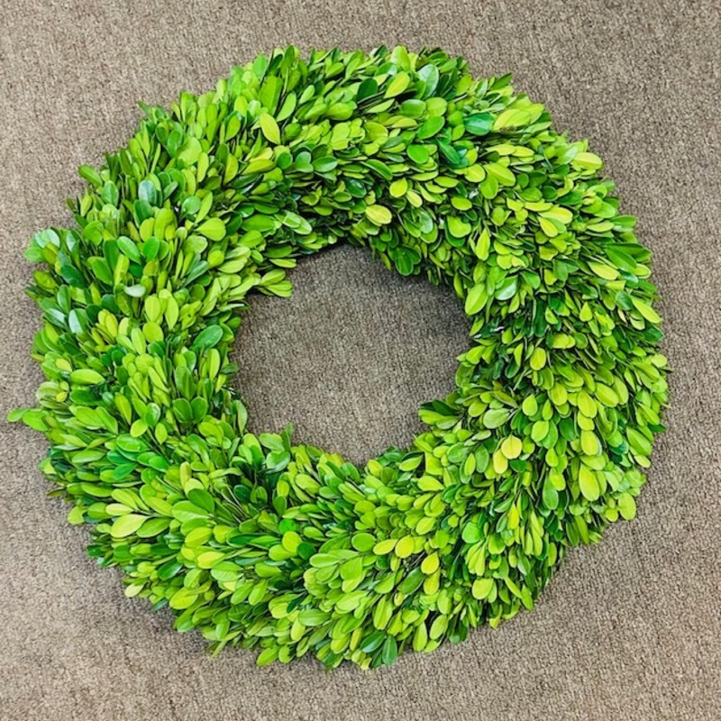 Preserved Boxwood Wreath