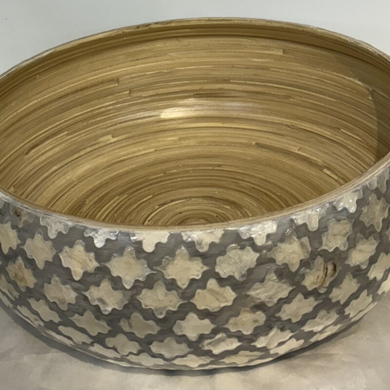 Capiz Spun Look Bowl