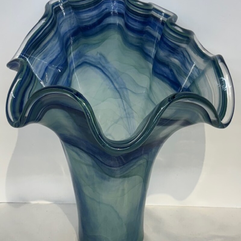 Murano Glass Ruffle