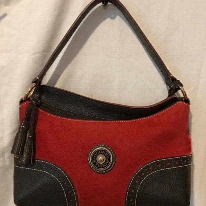 Dooney Suede Shoulder Bag