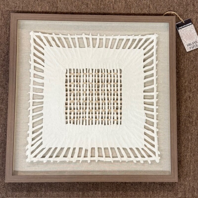 Organic Paper Shadowbox