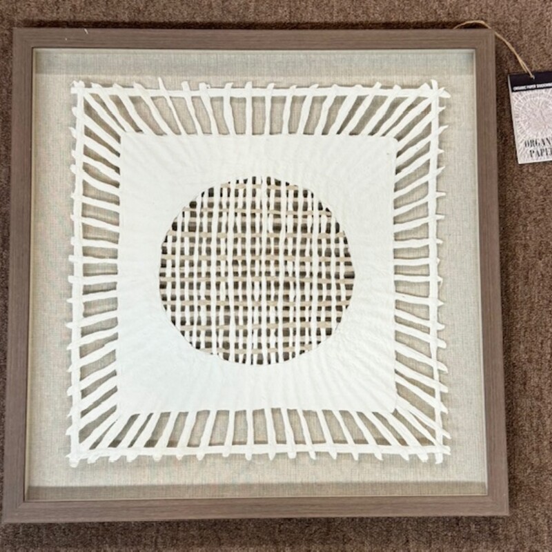 Organic Paper Shadowbox