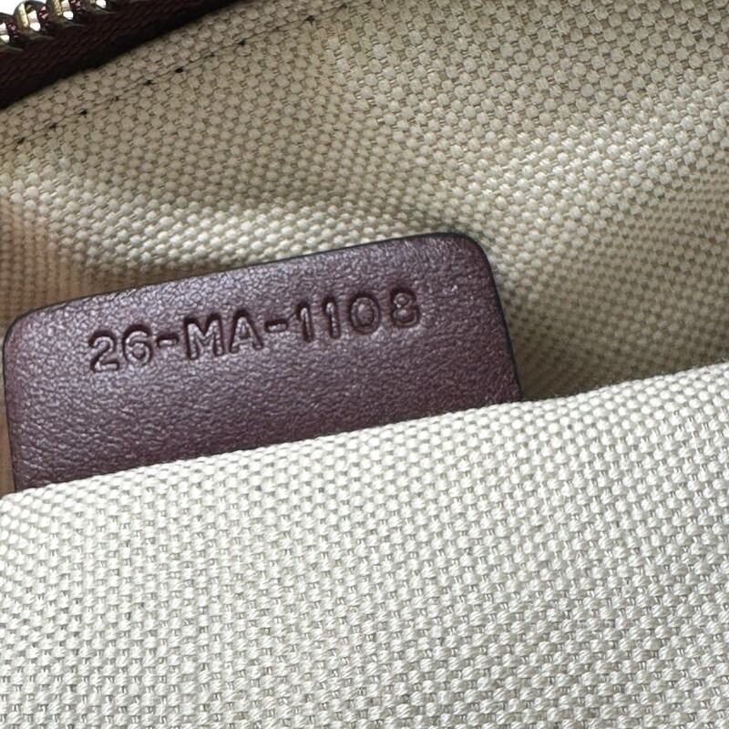 Christian Dior Clutch Monogram Clutch<br />
<br />
Date Code:26-MA-1108<br />
<br />
Dimensions: 10 L x 8 H inches<br />
<br />
In very good condition. Some minor marks inside the interior.<br />
<br />
Does not come with the original dust bag or box.