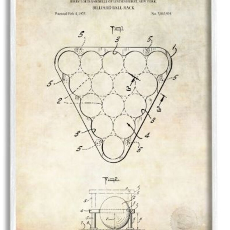 Billiards Diagram Patent