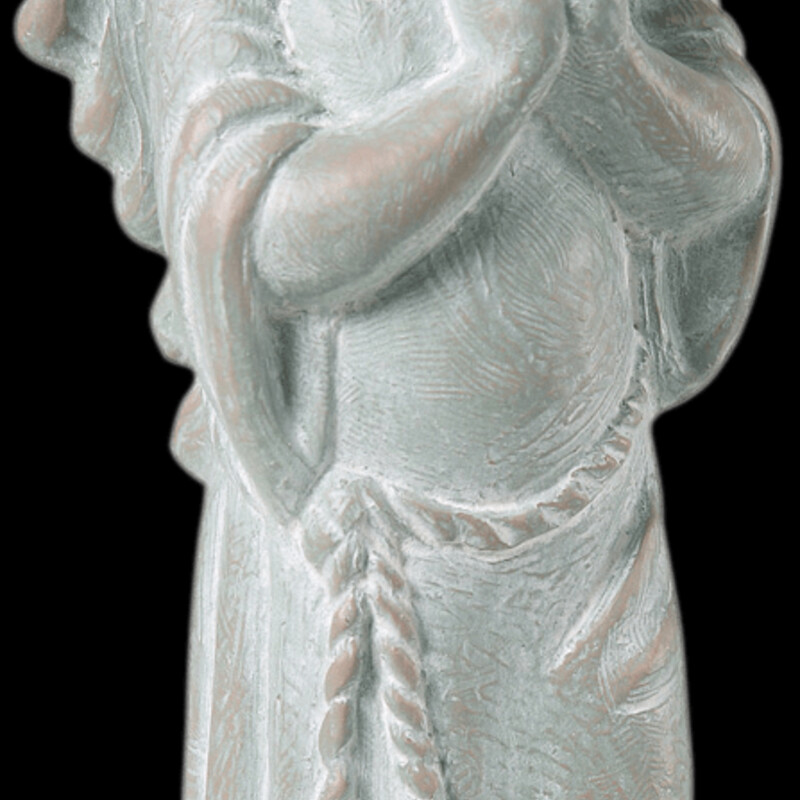 Isabel Bloom Stone Angel
Gray and White
 Size: 5x13H