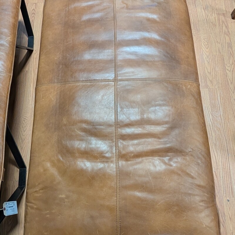 Four Hands Darrow, Metal, Leather
29 x 56 x 15h