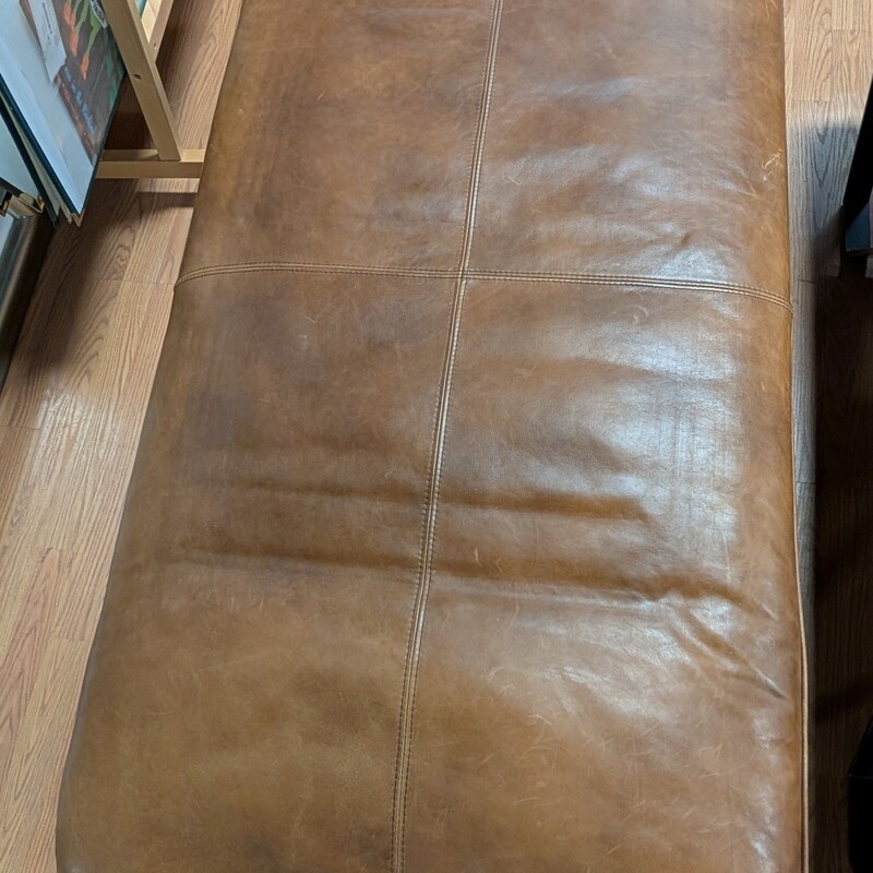 Four Hands Darrow, Metal, Leather
29 x 56 x 15h