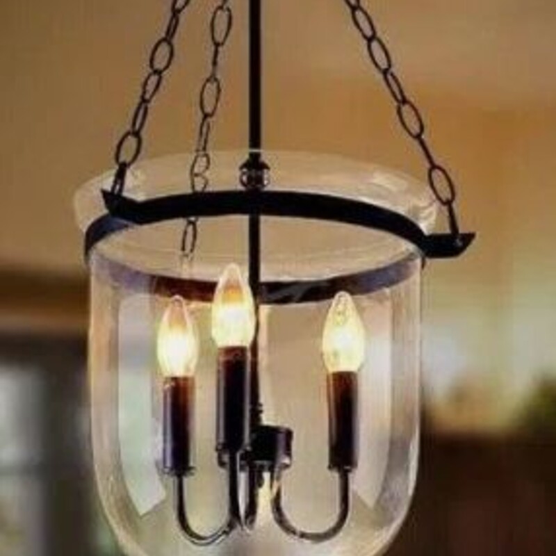 Pottery Barn Pendant Chandelier
Bronze, Size: 12x27H