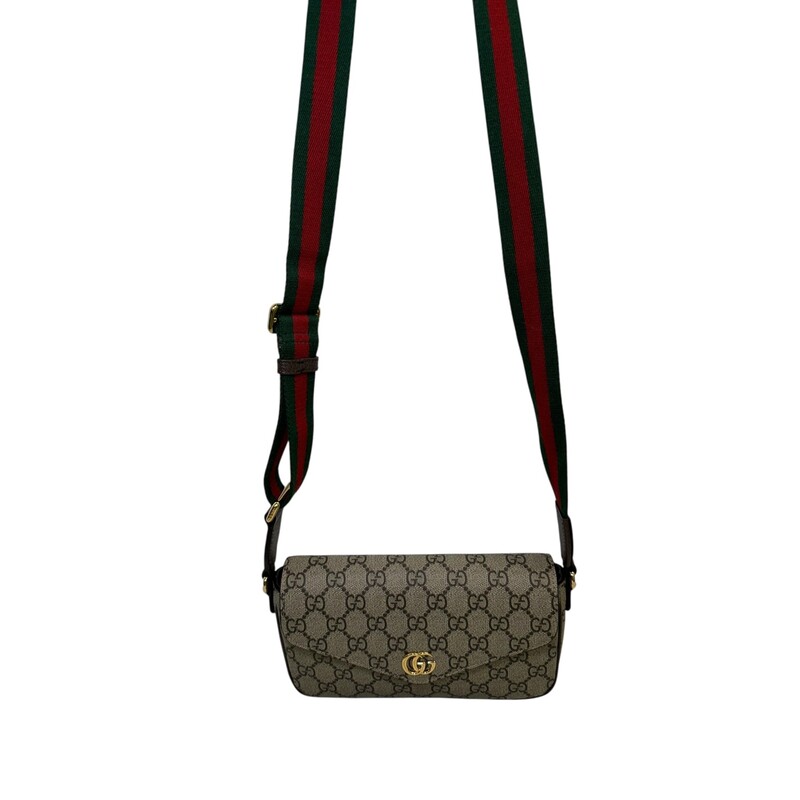 Gucci Ophidia Pouchette Crossbody<br />
<br />
Serial Code:GUE377828.0121<br />
<br />
Dimensions:8.5 L x 5.5 H inches<br />
<br />
In very good condition. Light scratching on the hardware.<br />
<br />
Does not come with the original dust bag or box