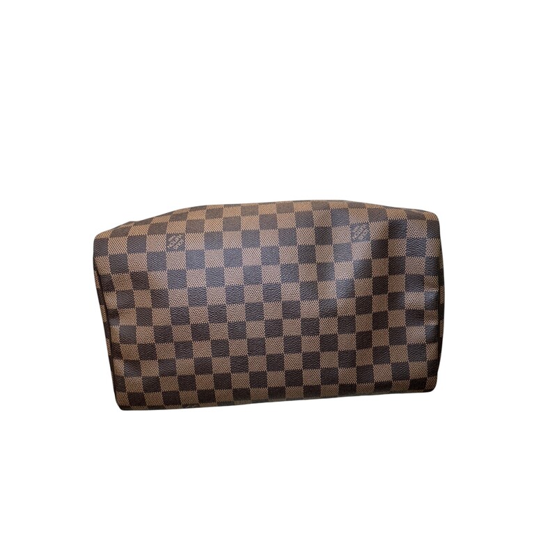 Louis Vuitton Speedy 30 Ebene<br />
<br />
Date Code: SD1126<br />
<br />
Dimensions:<br />
Base length: 12.5 in<br />
Height: 8.5 in<br />
Width: 6.5 in<br />
Drop: 3 in<br />
<br />
In very good condition. Does not come with the lock and keys.<br />
<br />
Does not come with the original dust bag or box.