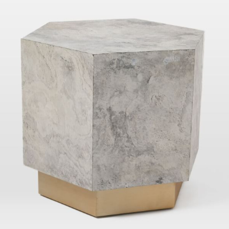WestElm Geo Hex Table
