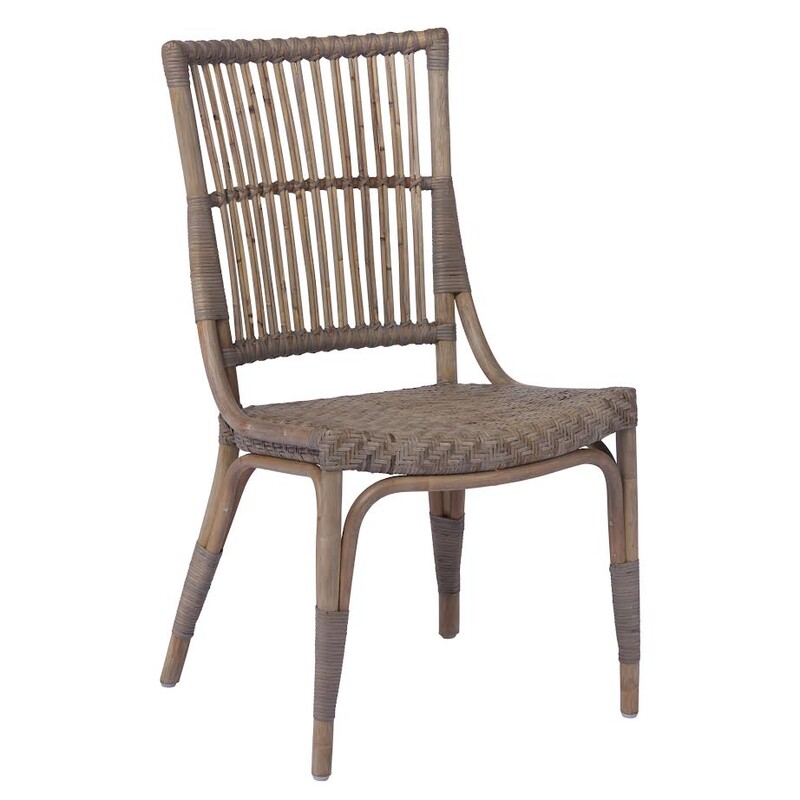 Sika Design Rattan Chairs
Brown Rattan
Size: 20x18x36H
Set of 4
The piano side chair by Sika Design invites classic midcentury style to the table. Handmade from natural rattan the design gets its cues from the functional style and soul of the 1950s and 1960s. The versatile chair features classic lines, with a high square back and a curved wide seat for comfortable dining. A slatted reed back adds an open, breezy casual charm while the distinctive herringbone weave seat seamlessly elevates the dining space. Skilled workers craft each piece of Rattan furniture by hand. The rattan frame will weather over time to a silvery patina and if the original natural rattan look is desired, rub it with linseed oil.Rattan is strong, lightweight, flexible, and durable. Indoor use only.
Retail $2200