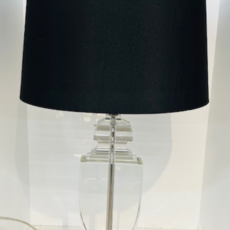 Glass Modern Base Lamp