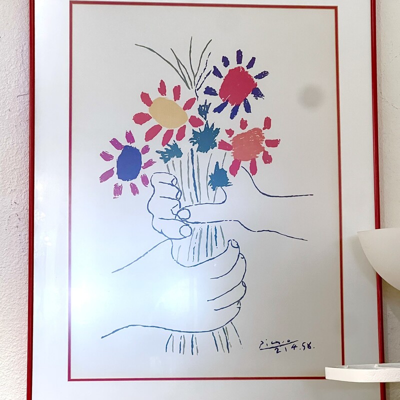 Print Picasso Bouquet of Peace
Size: 26x34
