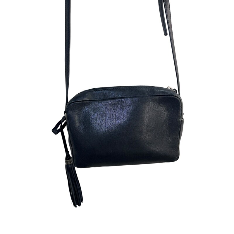 Saint Laurent Lou Calfskin Leather Camera Bag<br />
<br />
Serial Code: FLY470299.1017<br />
<br />
Dimensions: 8.5 L x 5.5 H inches<br />
<br />
In very good condition. Some surface scratches.<br />
<br />
Does not come with the original dust bag or box.